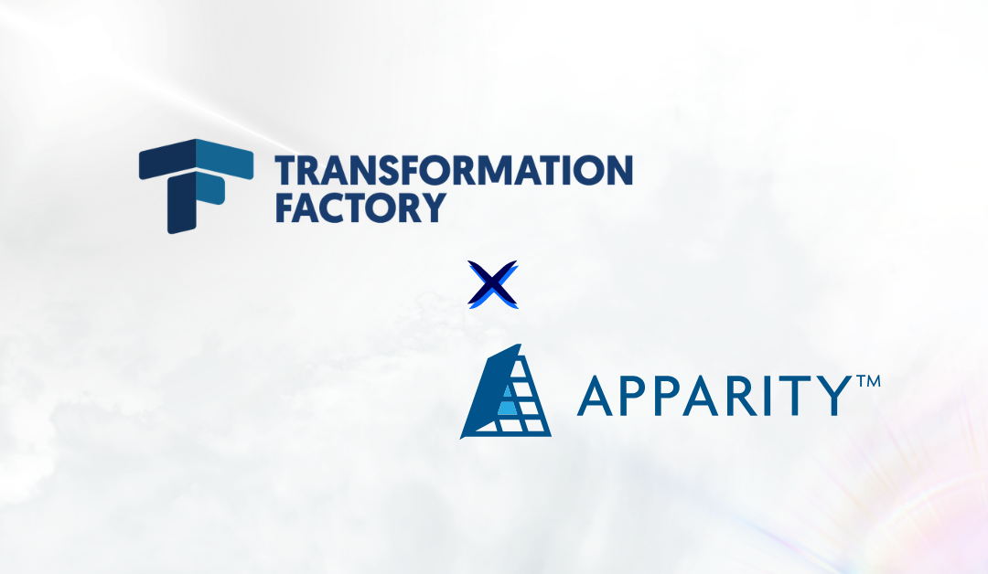 Transformation Factory and Apparity partnering on EUC Governance and Control